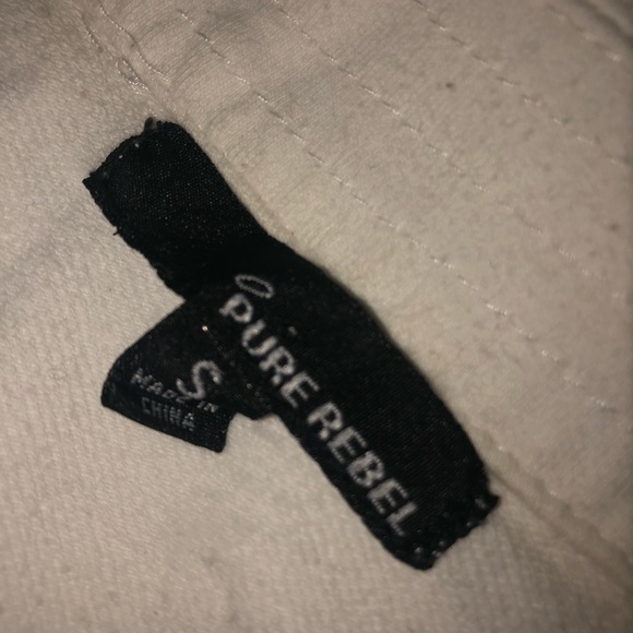 White Crop Jacket - Picture 2 of 2